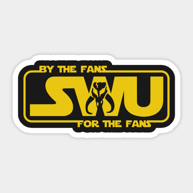 The SWU Logo Sticker by TheStarWarsUnderworld